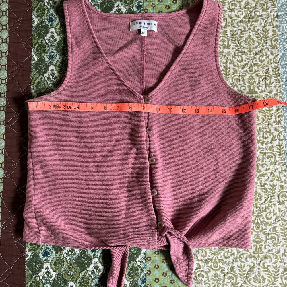Madewell Texture & Thread Tank - Picture 3 of 6